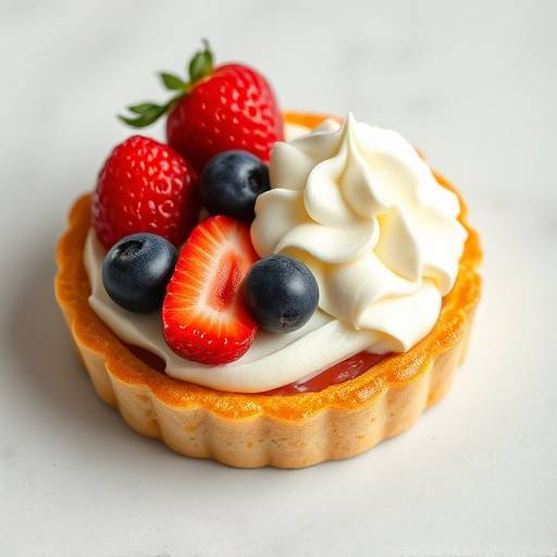 Seasonal Fruit Tart with Pastry Cream
